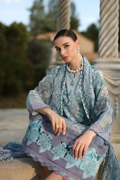 Nureh | Signature Prints 26 | SP-196 - Dress - available at Maria Faisal in UK and USA.