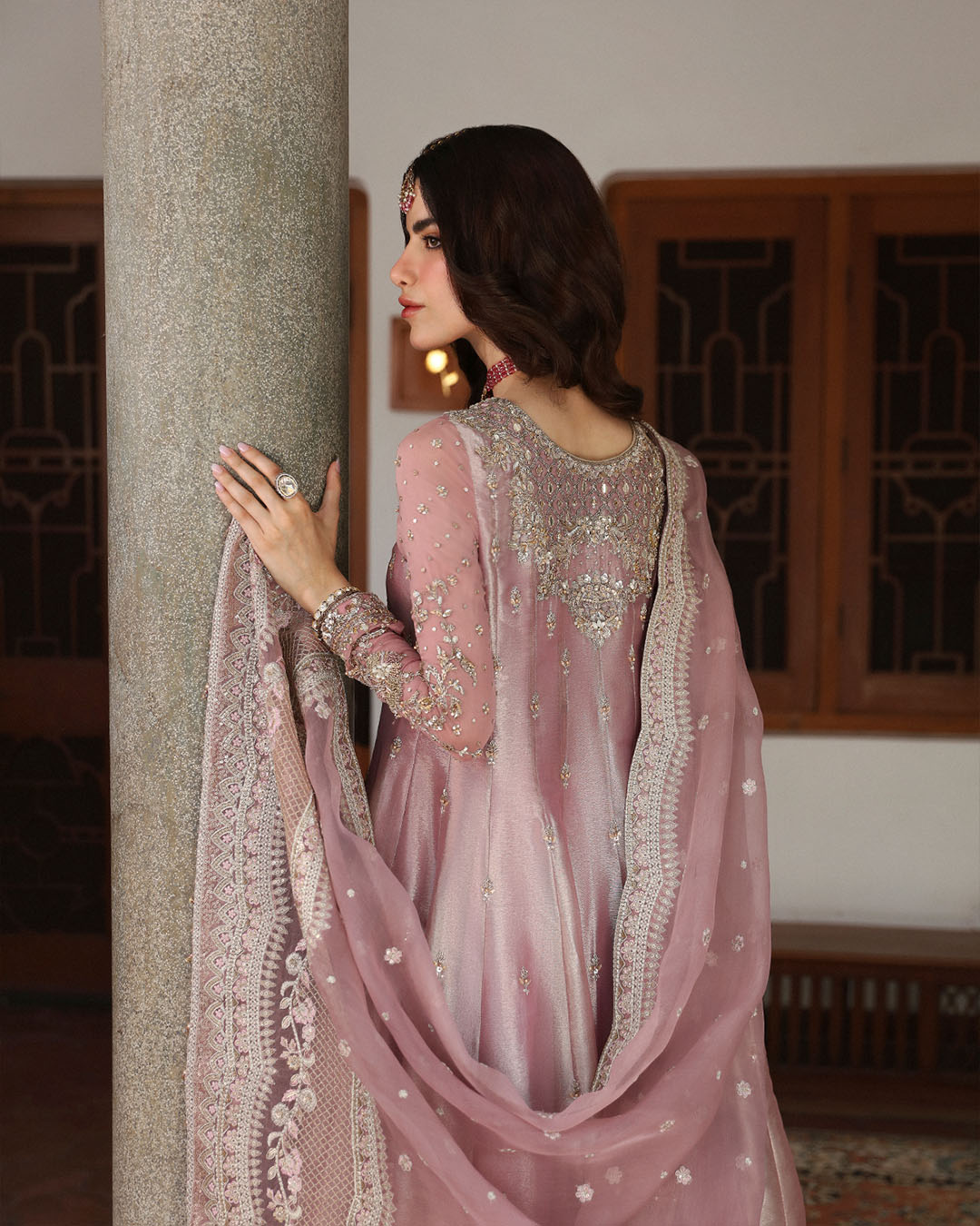 Faiza Saqlain | Mehermah Luxe Formals | Halina - Wedding Dress - Maria Faisal