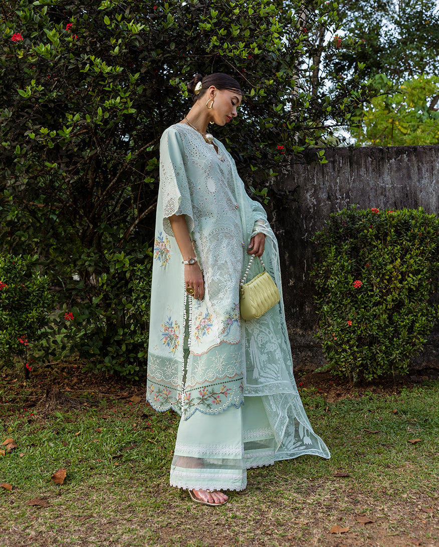 Esmel | Mon Tresor Luxe Lawn 26 | Fait Avec Amour - Luxury Dress - available at Maria Faisal in UK and USA.