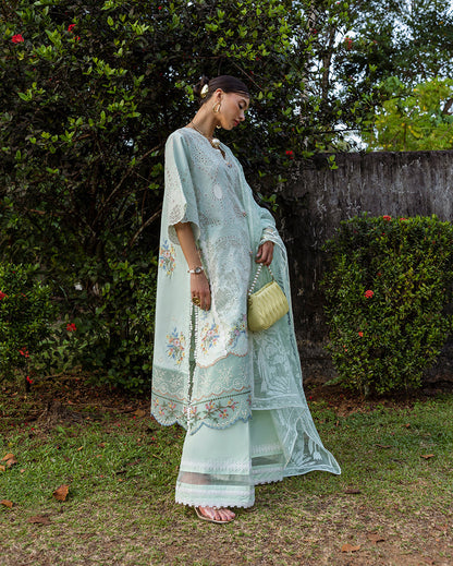 Esmel | Mon Tresor Luxe Lawn 26 | Fait Avec Amour - Luxury Dress - available at Maria Faisal in UK and USA.