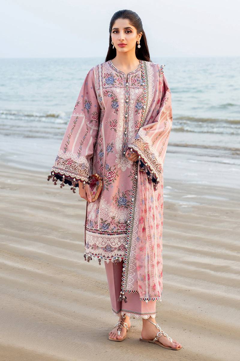 Jazmin | Shahkaar Luxury Lawn 25 | SL25-D2 by Maria Faisal - Registered Vendor of : Jazmin - type : Ladies Clothes - 100% original wedding dresses