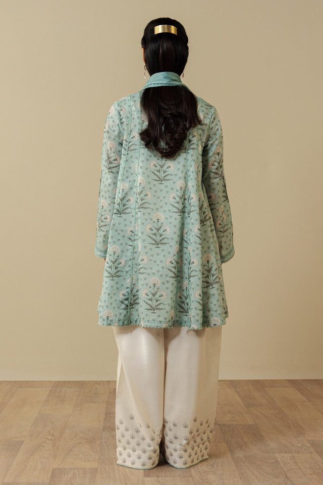 Zara Shahjahan | Coco Prints 26 | ANTHEA-9B - Casual Dress - available at Maria Faisal in UK and USA.