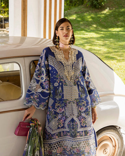 Esmel | Mon Tresor Luxe Lawn 26 | Veni Vidi Amavi - Luxury Dress - available at Maria Faisal in UK and USA.
