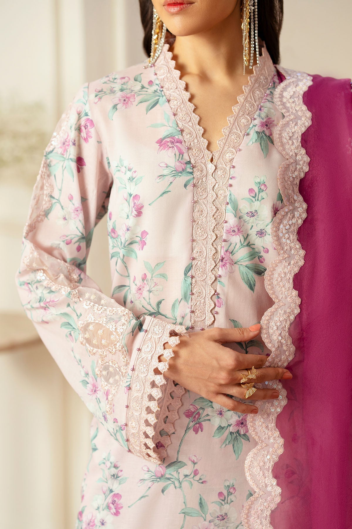 Nureh | Feya Eid Lawn | FE-01 by Maria Faisal - Registered Vendor of : Nureh - type : Ladies Clothes - 100% original wedding dresses