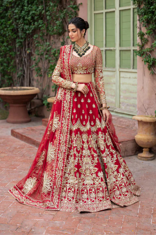 Inara | Shehnaiyaan Wedding Formals | ANARKALI - Wedding Dress - available at Maria Faisal in UK and USA.