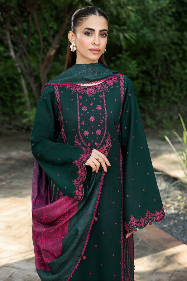 Farasha | Eminence Khaddar 25 | Marven - Casual Dress - available at Maria Faisal in UK and USA.