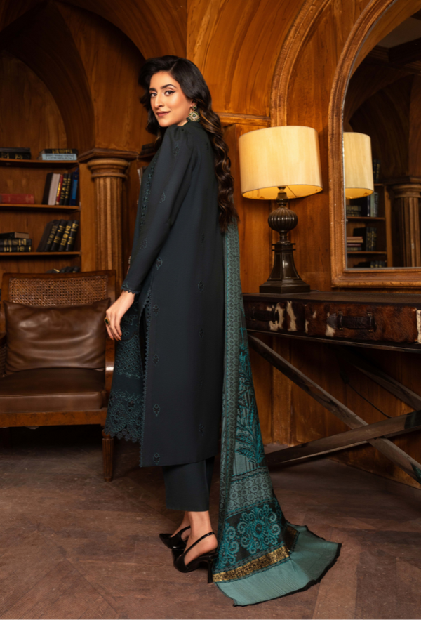 Humdum | Aaima 25 | D01 - Ladies Clothes - Maria Faisal