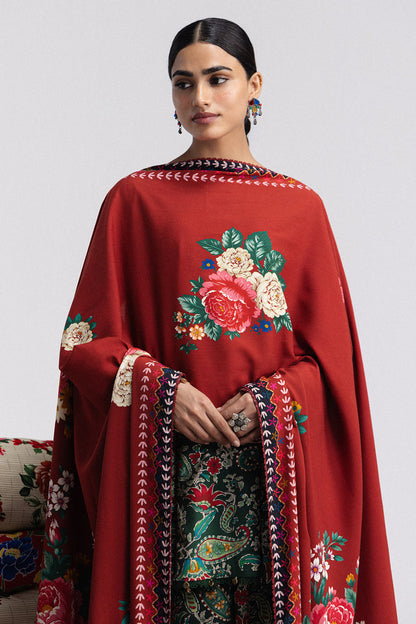 Zara ShahJahan | Coco Prints Winter 26 | Sofia-6B - Luxury Dress - available at Maria Faisal in UK and USA.