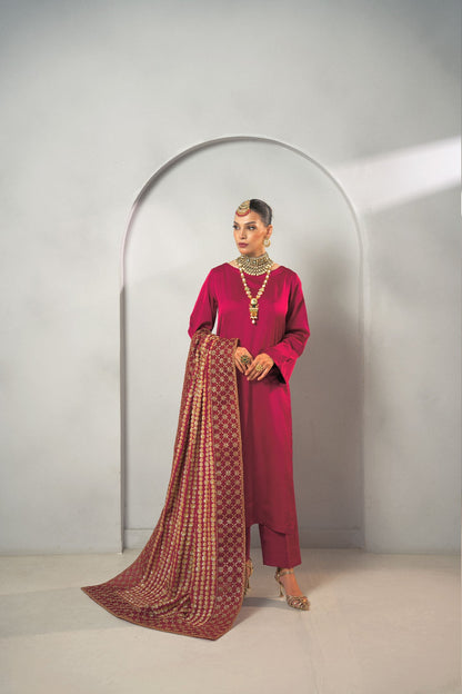 Fozia Khalid | Dilkash Festive Wear 25 | Gulbahar - Formal Dress - available at Maria Faisal in UK and USA.