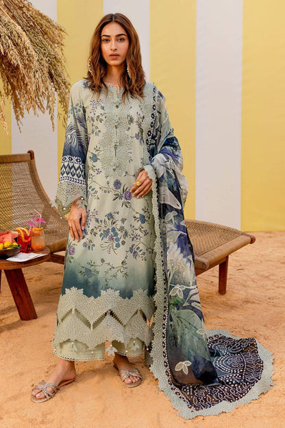 Nureh | Gardenia Lawn 25 | NSG-183 by Maria Faisal - Registered Vendor of : Nureh - type : Ladies Clothes - 100% original wedding dresses