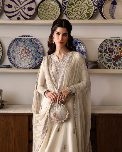 Faiza Saqlain | Mehermah Luxe Formals | Sabina - Wedding Dress - Maria Faisal
