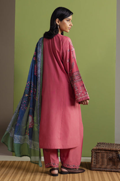 Zara Shahjahan | Coco Prints 26 | Reinaaz - Casual Dress - available at Maria Faisal in UK and USA.