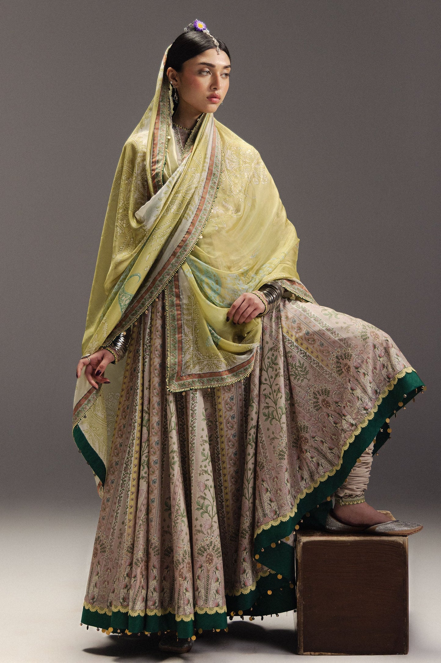 ZaraShahJahan | Zal26 | Hoorain-D8 - Festive Dress - available at Maria Faisal in UK and USA