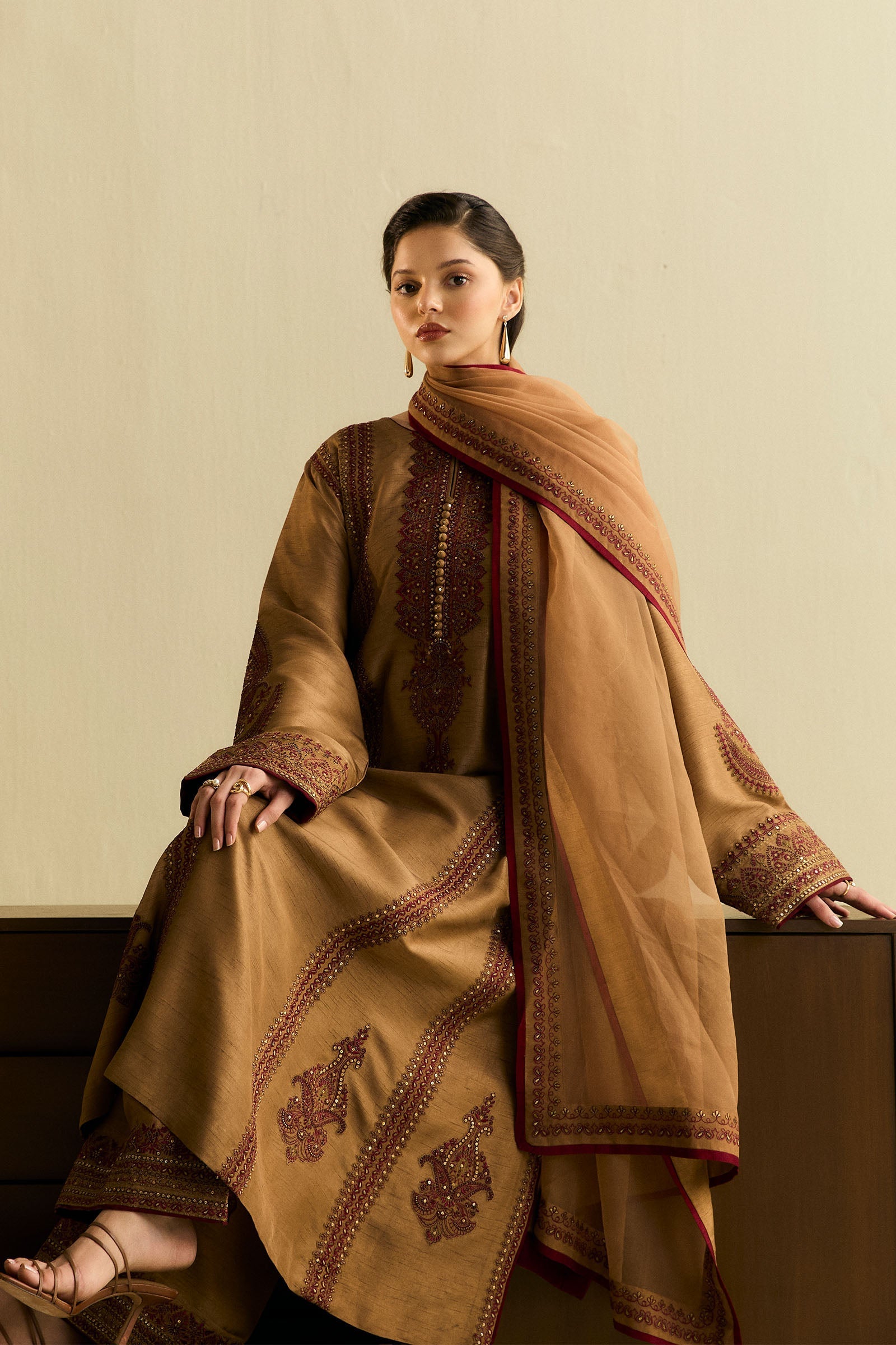 Zara Shahjahan | Festive Wear 25 | ZR25F0224 - Ladies Clothes - Maria Faisal