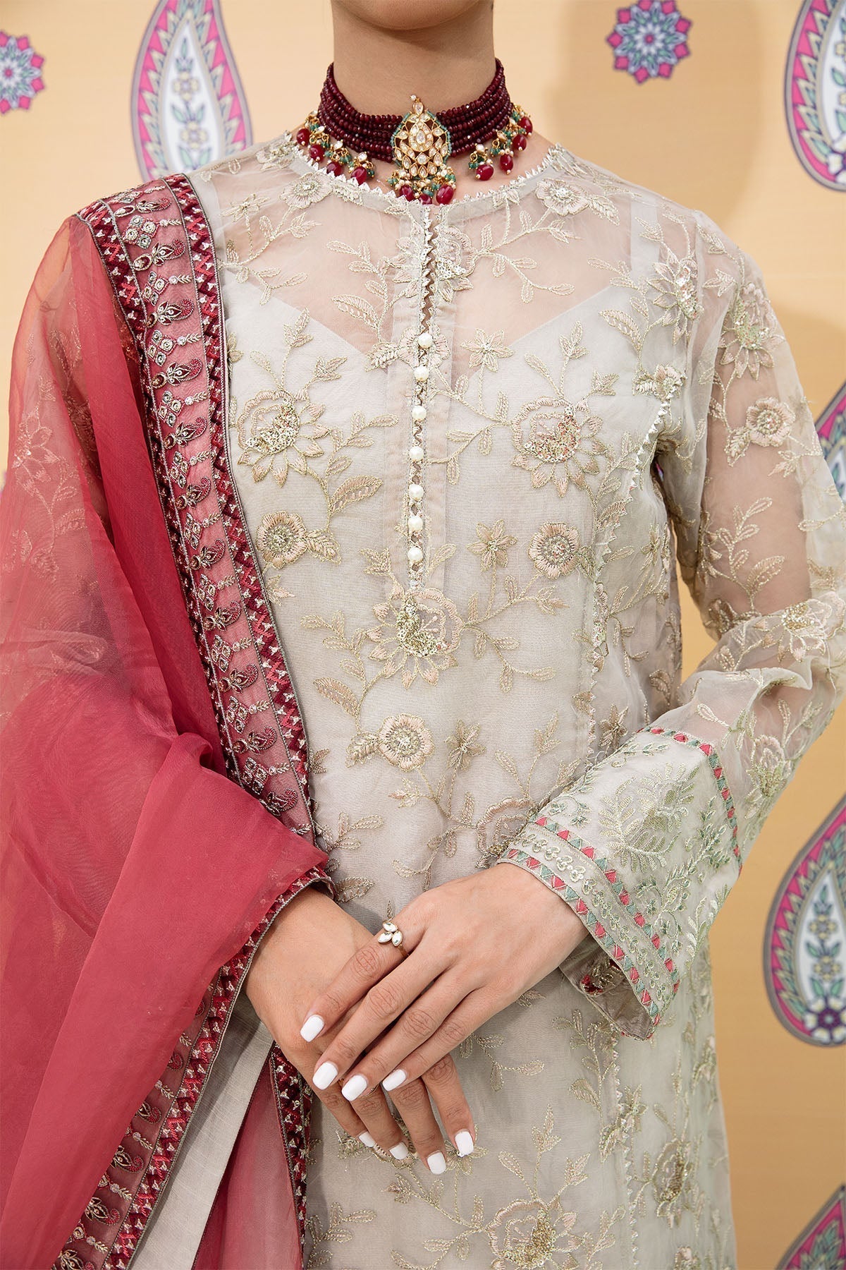 Nureh | Fancy Formals | NP-340 - Wedding Dress - Maria Faisal