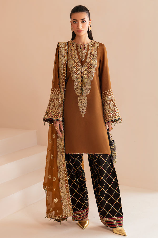 Jazmin | Formals Collection | Raw Silk UR-7037 - Ladies Clothes - Maria Faisal