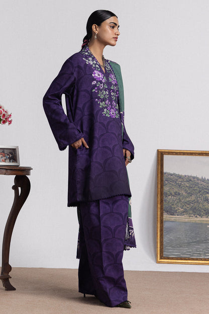 Zara ShahJahan | Coco Prints Winter 26 | Mira-1A - Luxury Dress - available at Maria Faisal in UK and USA.