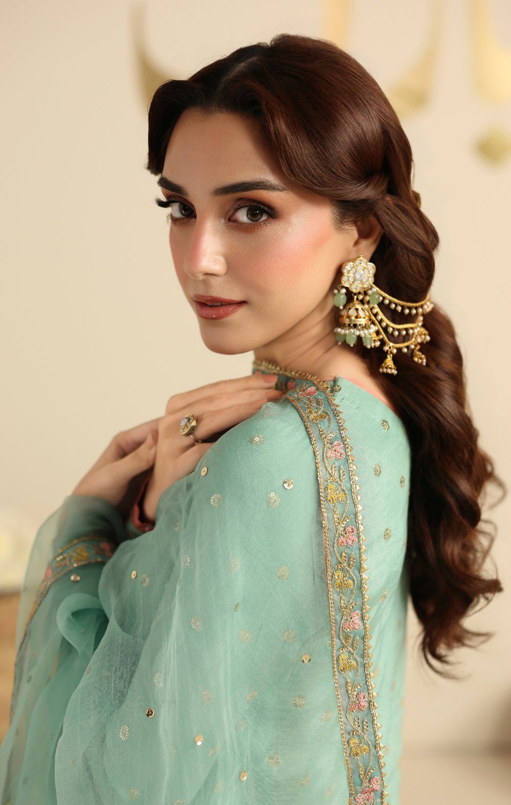 Maya | Jahanara Festive Edit 26 | MASTANI - Formal Dress - available at Maria Faisal in UK and USA.