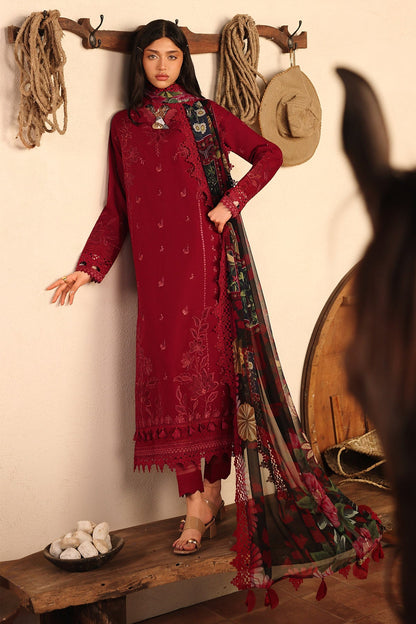 Nureh | Raha Lawn | NE-248 - Luxury Dress - available at Maria Faisal in UK and USA.