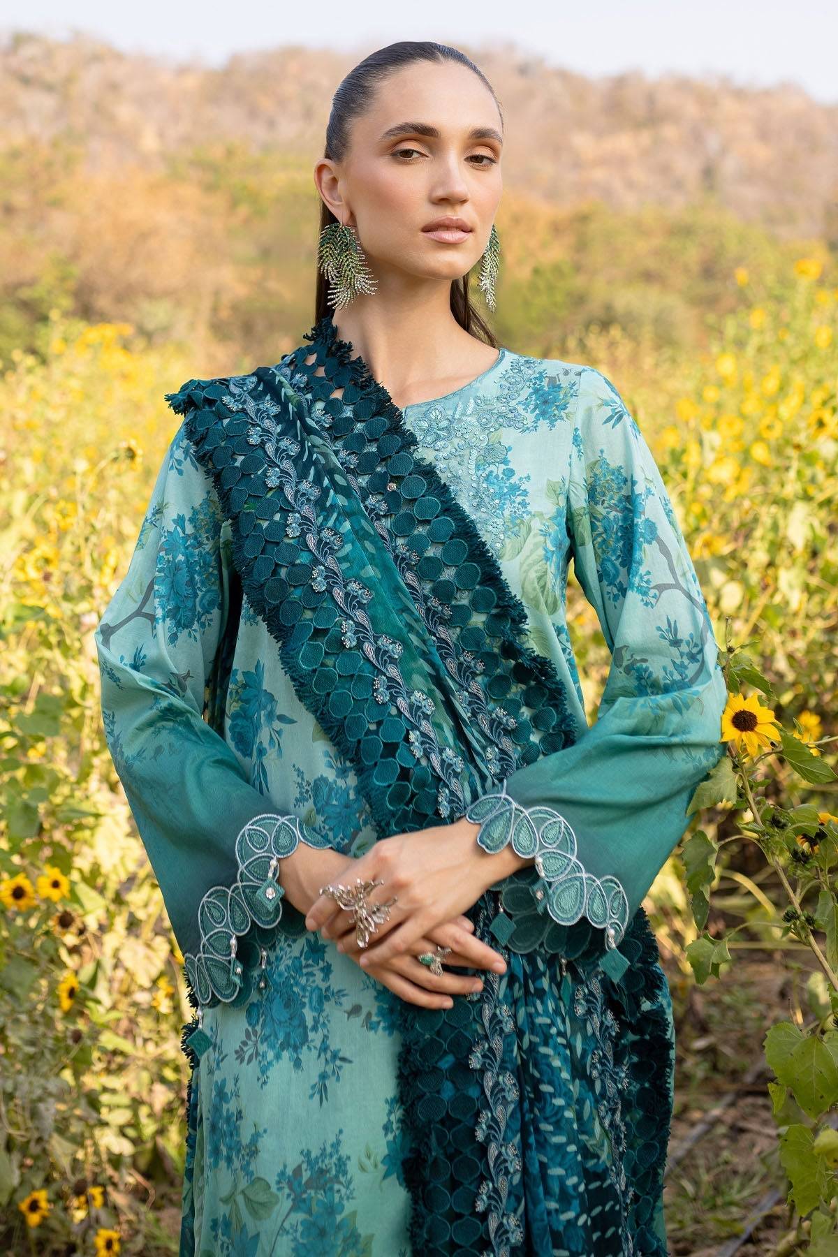 Nureh | Bloom 25 | BL-06 by Maria Faisal - Registered Vendor of : Nureh - type : Ladies Clothes - 100% original wedding dresses