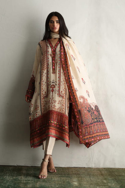 Mina Hasan | Signature Pret | Mughal Memory - Luxury Dress - available at Maria Faisal in UK and USA.