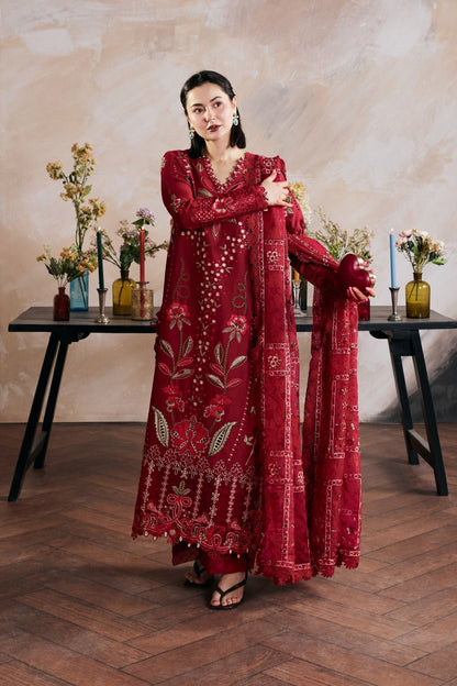 Maryam Hussain | Luxury Lawn 26 Vol 2 | Daneen - Luxury Dress - available at Maria Faisal in UK and USA.