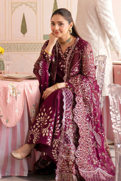 Nureh | Jhoomro Formals |NL-97 Nur - Formal Dress - available at Maria Faisal in UK and USA.