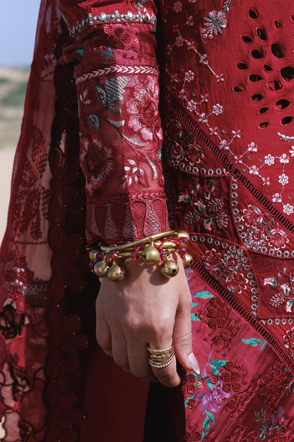 Nureh | Aman Luxe | Kiraz NE-230 - Luxury Dress - available at Maria Faisal in UK and USA.