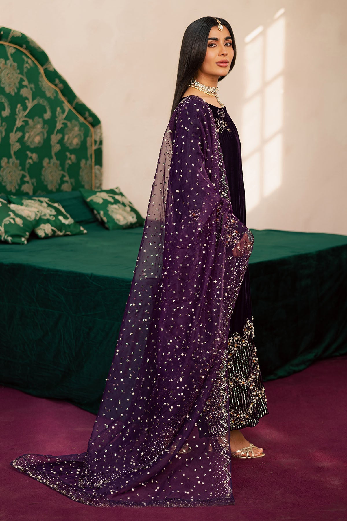 Nureh | Wedding Formals | FP-156 - Wedding Dress - available at Maria Faisal in UK and USA.