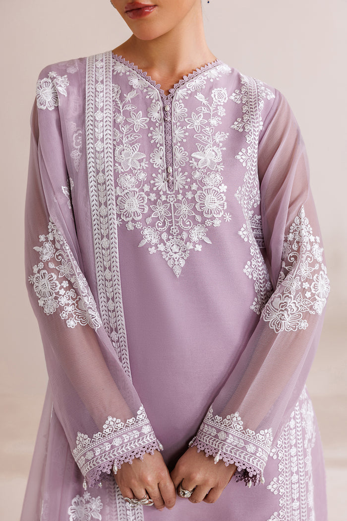 Farasha | Chiffon Threads 26 | Lilac Solace - Formal Dress - available at Maria Faisal in UK and USA.