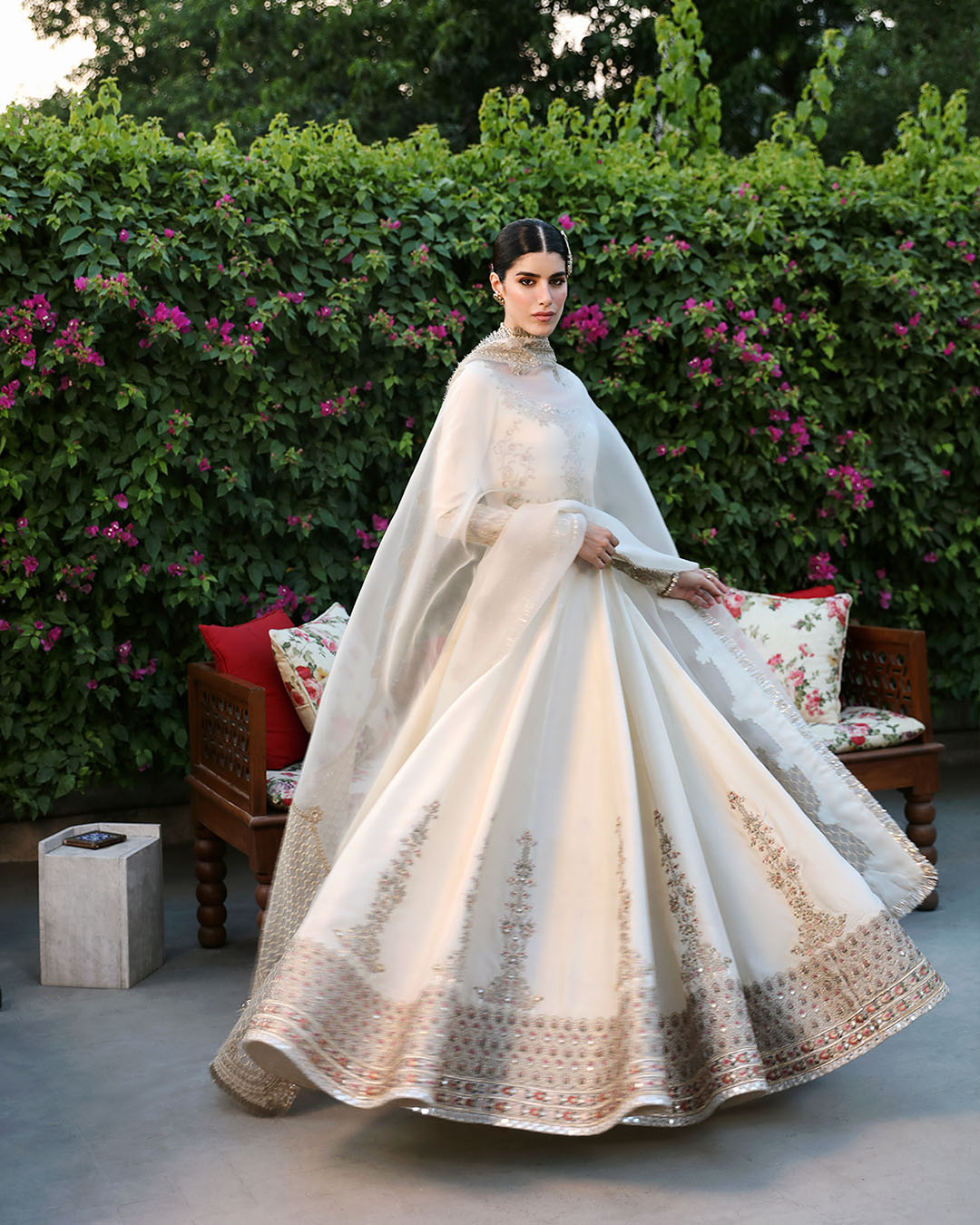 Faiza Saqlain | Mehermah Luxe Formals | Ailia - Wedding Dress - Maria Faisal