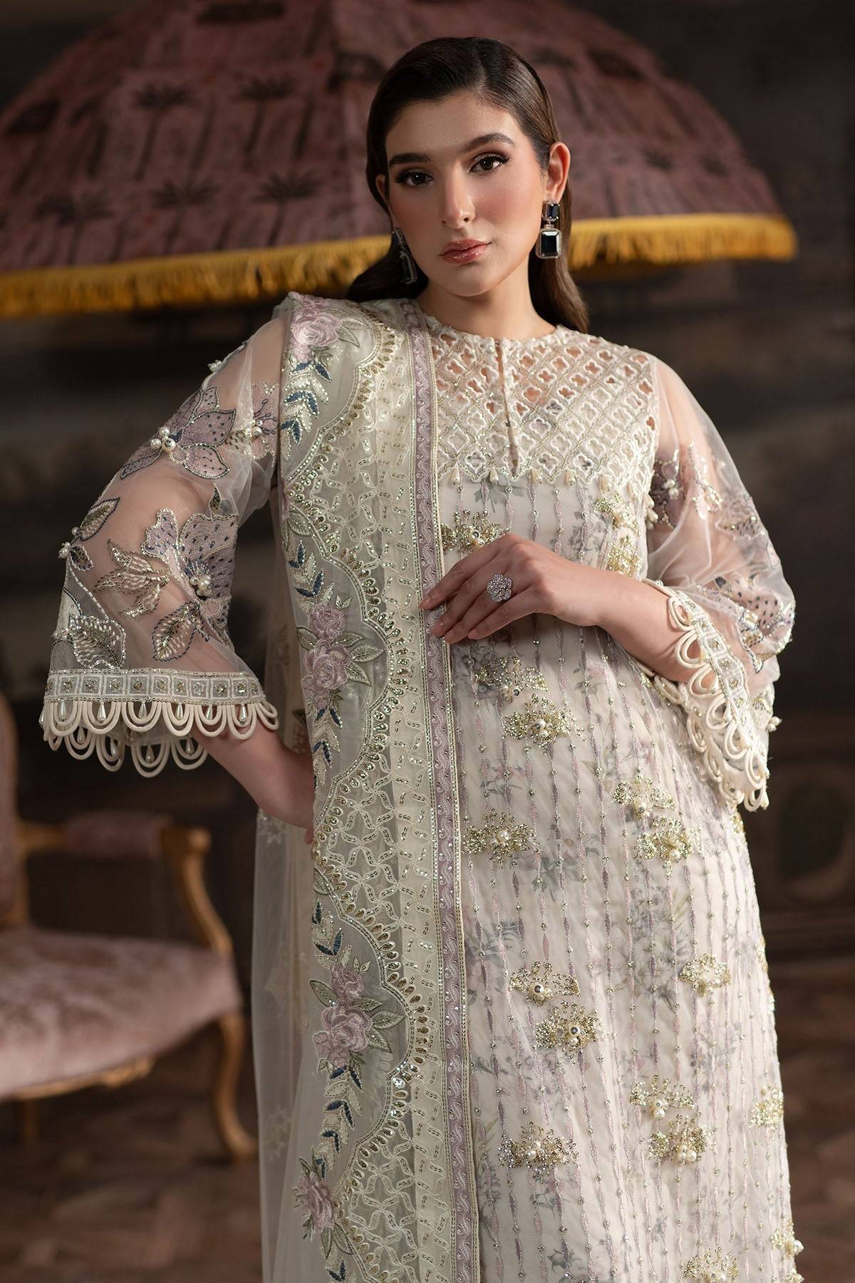 Nureh | Elanora Formals 25 | NEL-69 by Maria Faisal - Registered Vendor of : Nureh - type : Ladies Clothes - 100% original wedding dresses