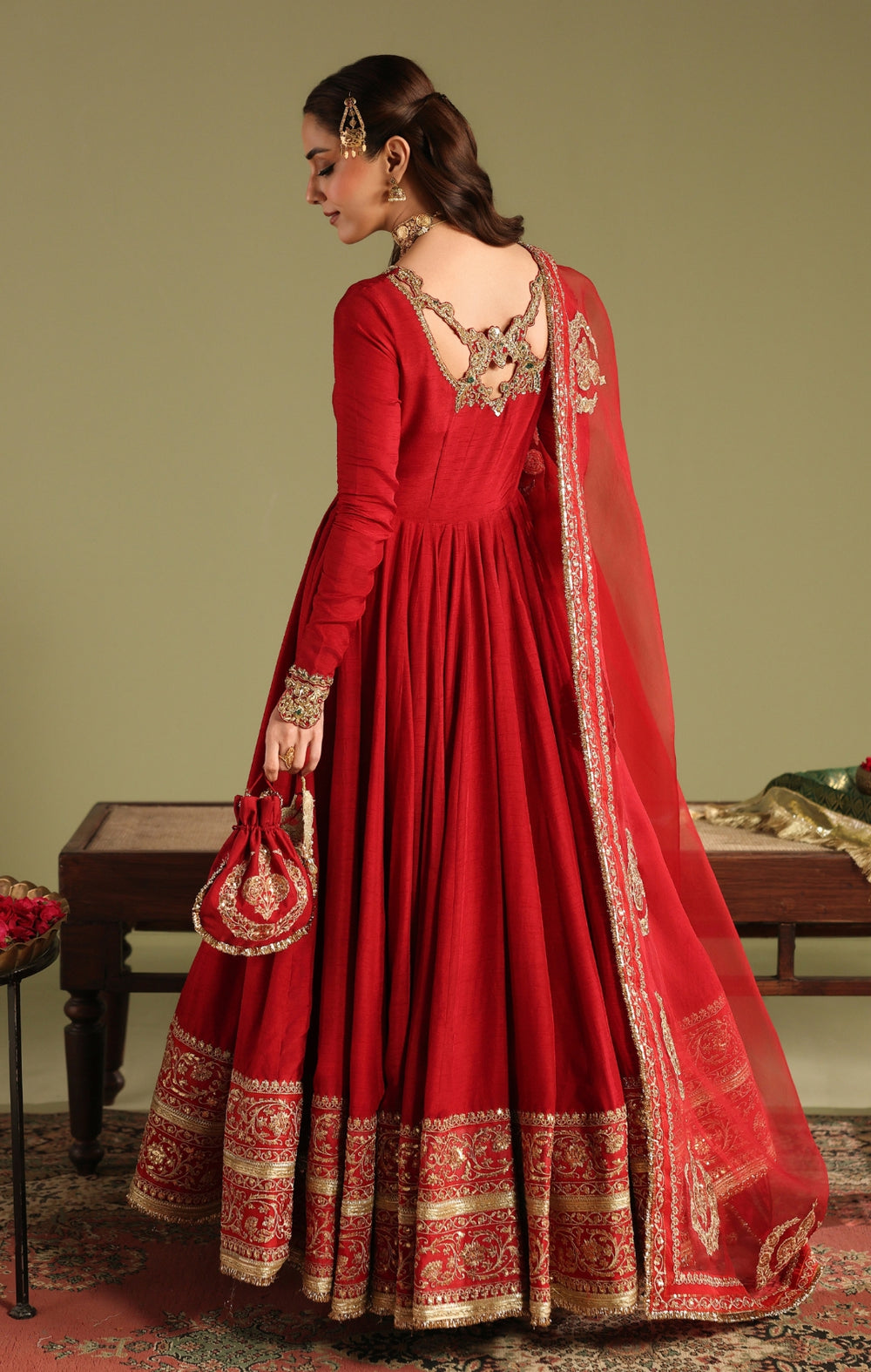 Maya | Jahanara Festive Edit 26 | MAHJABEEN - Formal Dress - available at Maria Faisal in UK and USA.