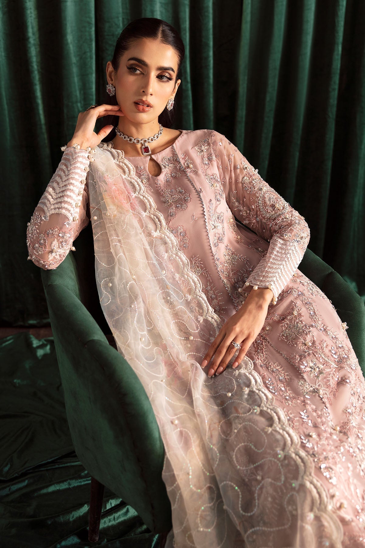 Nureh | Elanora Formal 24 | NEL-44 - Ladies Clothes - Maria Faisal