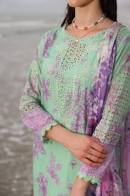 Nureh | Gardenia Embroidered Lawn 25 | NSG-174 by Maria Faisal - Registered Vendor of : Nureh - type : Ladies Clothes - 100% original wedding dresses
