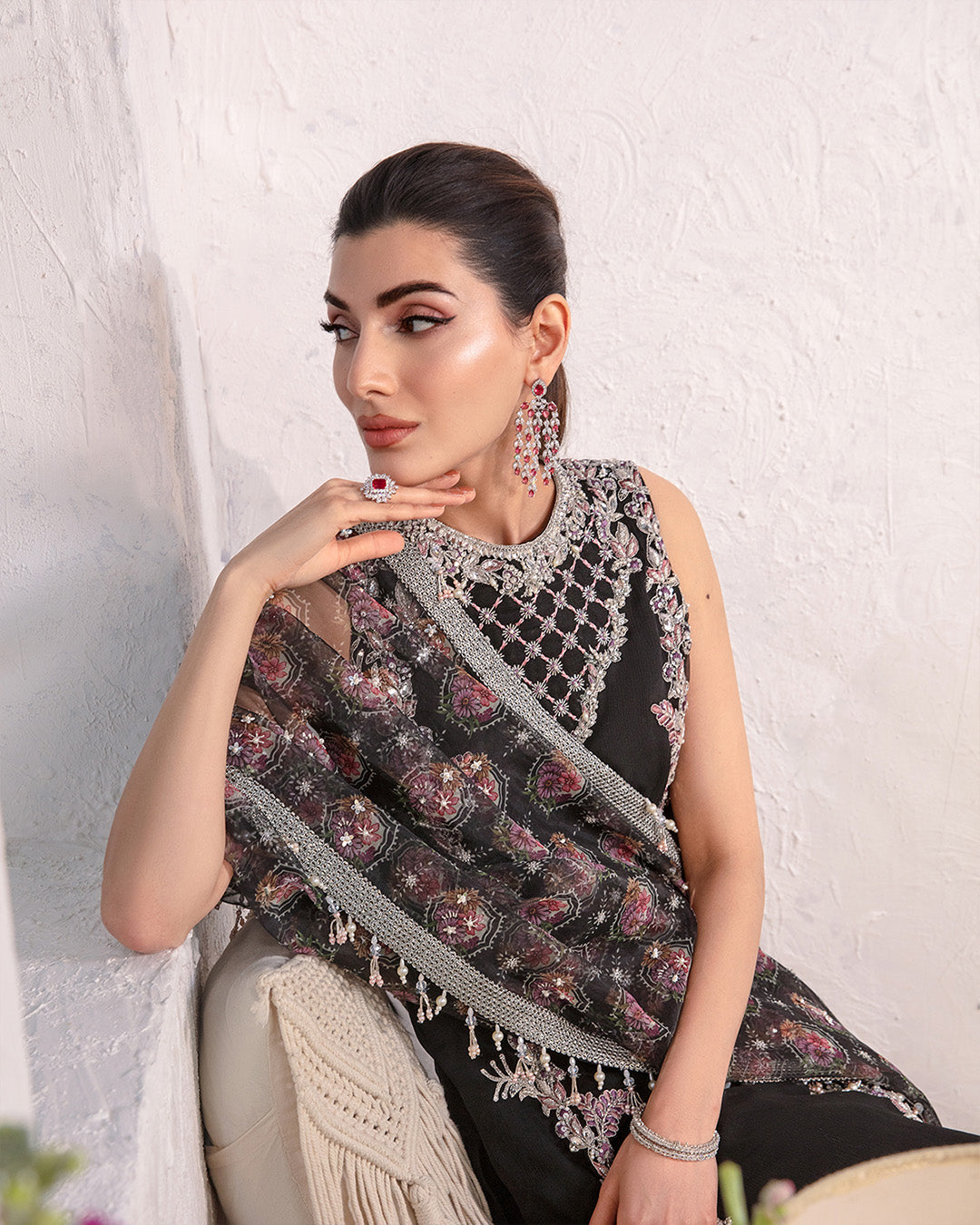 Faiza Saqlain | Lenora Luxury Pret | Cherine - Waniyas