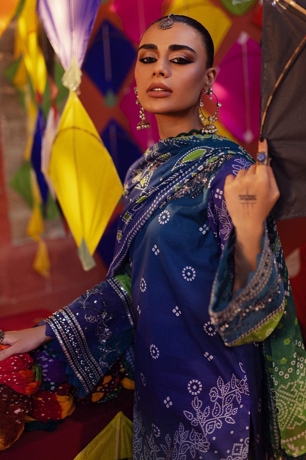 Nureh | Bazaar Lawn | NS-133 - Ladies Clothes - Maria Faisal