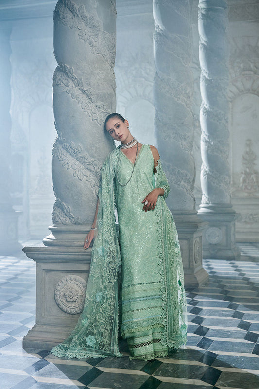 Sobia Nazir | Luxury Lawn Eid 26 | 4B - Luxury Dress - available at Maria Faisal in UK and USA.