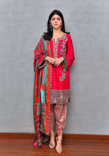 Layla Chatoor | Pret A Porter | LC-06 - Luxury Dress - available at Maria Faisal in UK and USA.