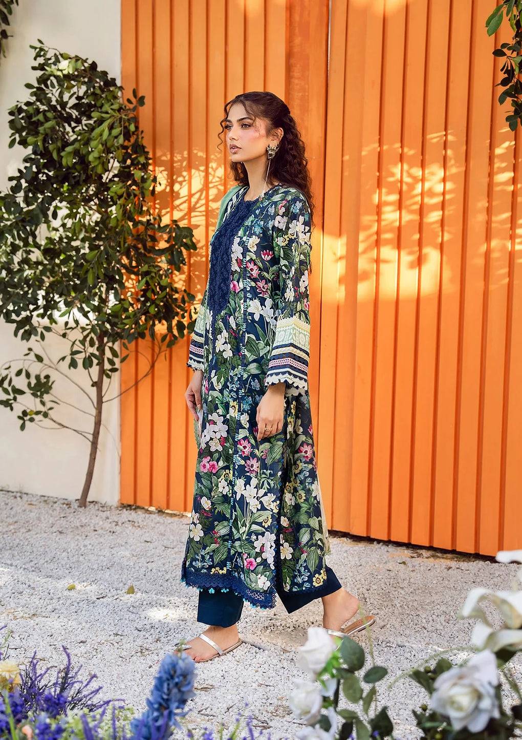 Elaf Premium | Prints 25 | EPS-1A MEADOW MUSE by Maria Faisal - Registered Vendor of : Elaf Premium - type : Ladies Clothes - 100% original wedding dresses