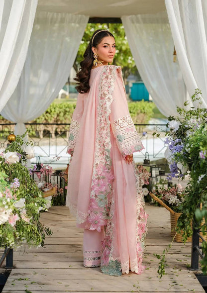Elaf Premium | Luxury Lawn 25 | ELH-1B SOPHIA by Maria Faisal - Registered Vendor of : Elaf Premium - type : Ladies Clothes - 100% original wedding dresses