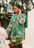 Elaf Premium | Printed Collection 24 | EEP-04B - Chic Teal - Waniyas