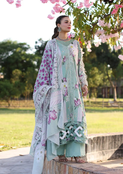 Elaf Premium | Prints Chikankari 24 | 05B CELESTIAL - Waniyas