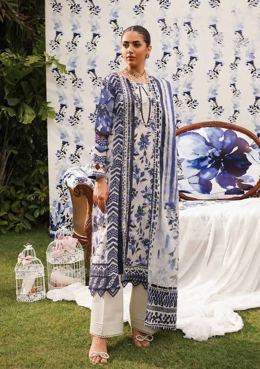 Elaf Premium | Printed Collection 24 | EEP-07A - Shadow Sisters - Waniyas