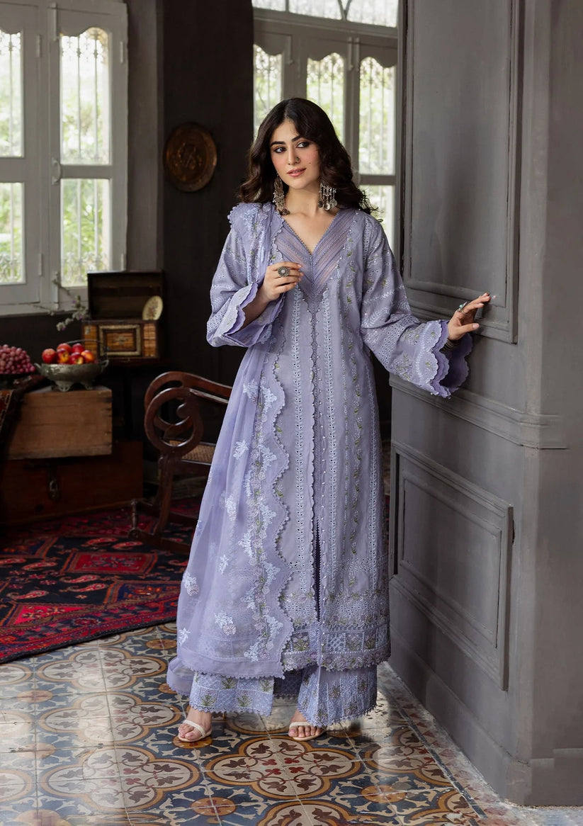 Kahf Premium | Kahf Karandi 25 | KKH-04 WISTERIA - Ladies Clothes - Maria Faisal