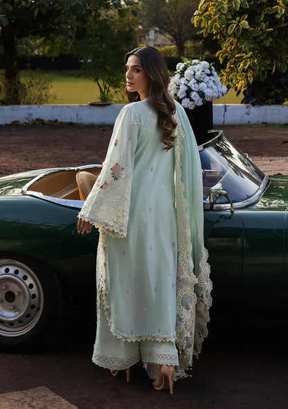 Kahf Premium | Luxury Lawn 25 | KLR-2B Garnet by Maria Faisal - Registered Vendor of : Kahf Premium - type : Ladies Clothes - 100% original wedding dresses