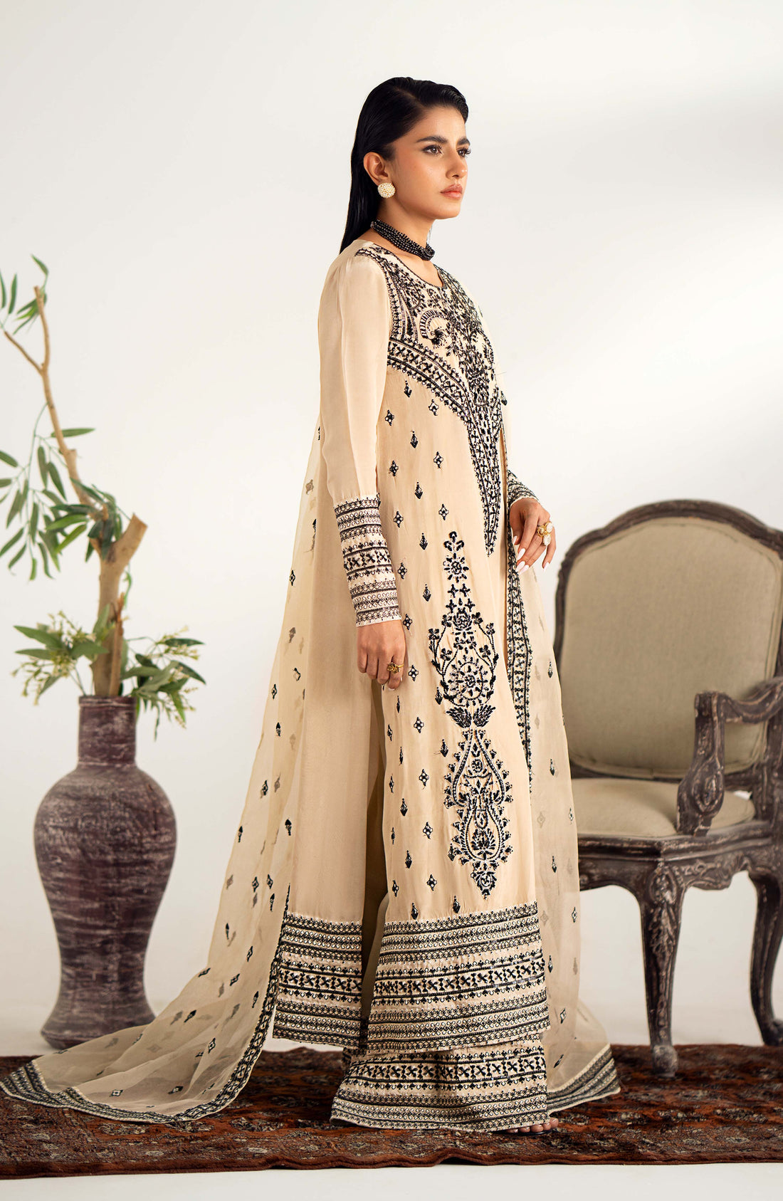 Maryum N Maria | Dastan Formals | DEYA - MS40022 - Ladies Clothes - Maria Faisal