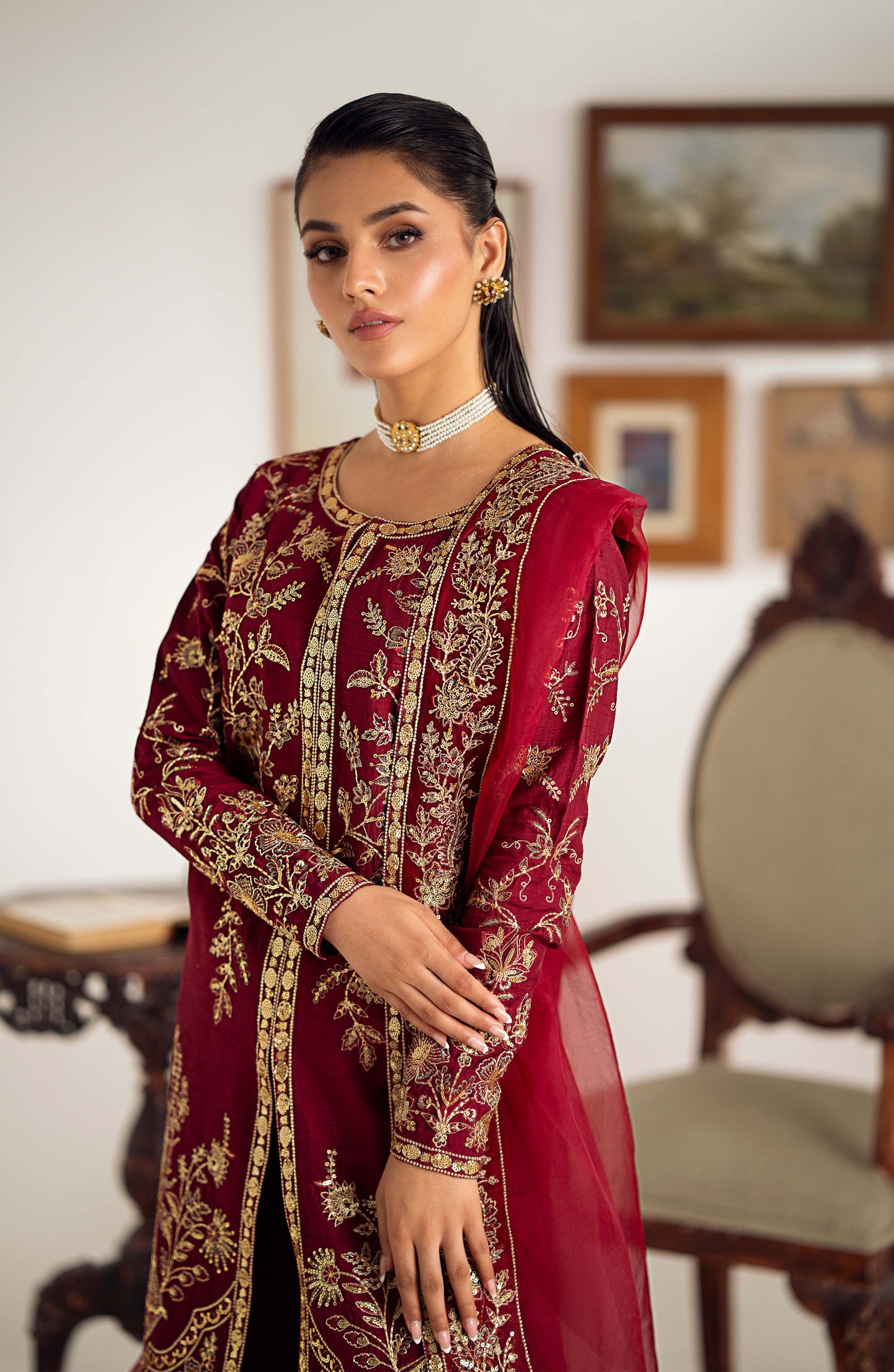 Maryum N Maria | Dastan Formals | ROSELA - MS40023 - Ladies Clothes - Maria Faisal