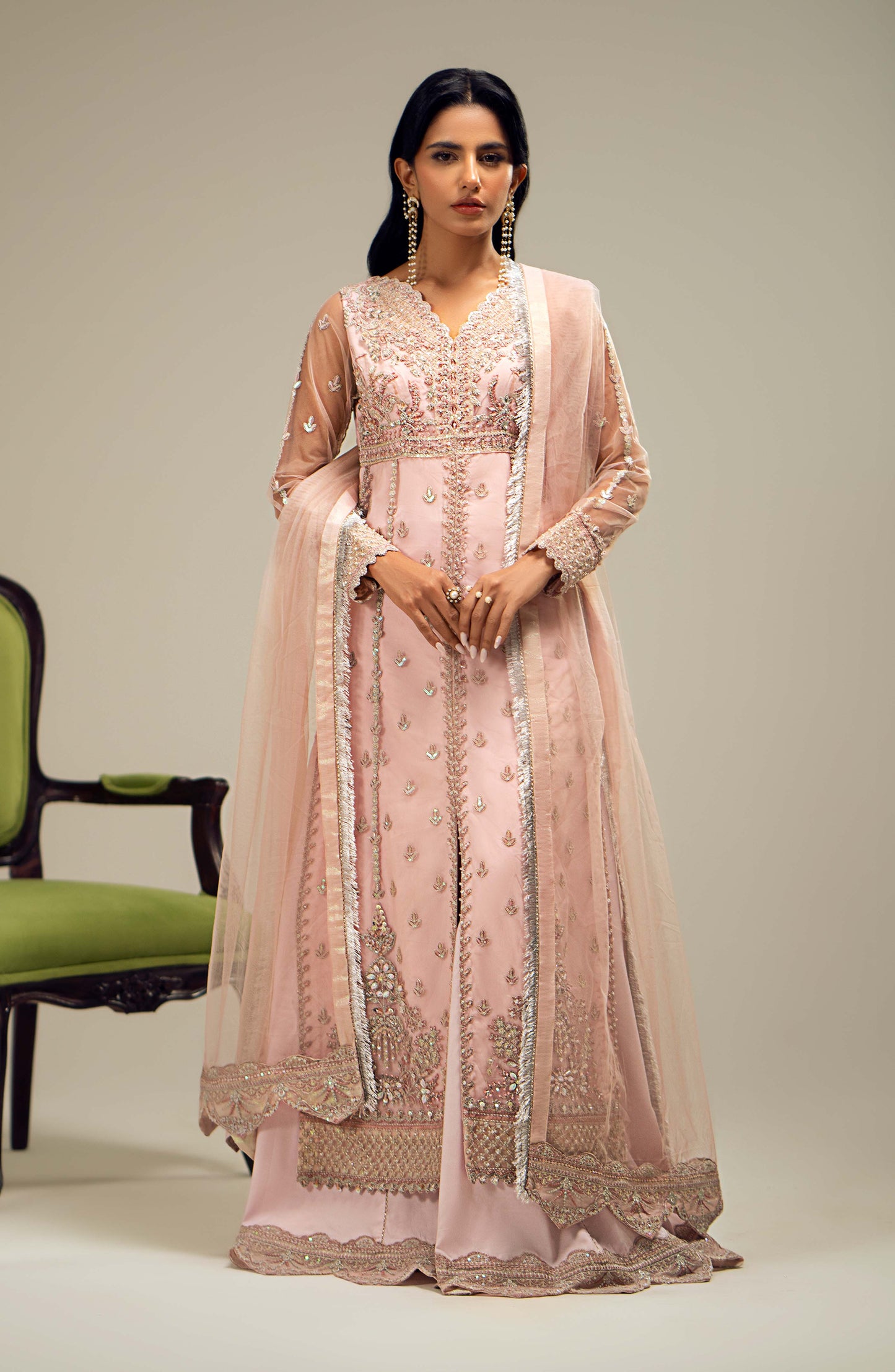 Maryum N Maria | Dastan Formals | MARA - MS40025 - Ladies Clothes - Maria Faisal