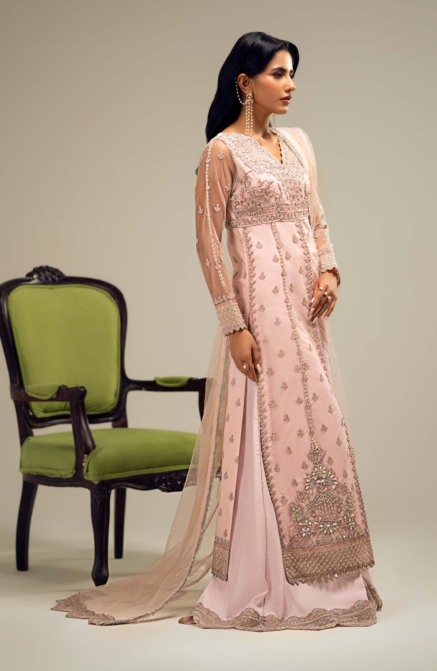 Maryum N Maria | Dastan Formals | MARA - MS40025 - Ladies Clothes - Maria Faisal